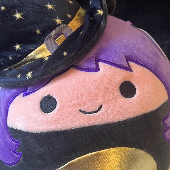 NWT Squishmallows Voodie the Golden Witch 2021 Halloween Stuffed Plush 12” - Picture 2 of 6